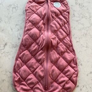 Pink Quilted Dreamland baby weighted sleep sack